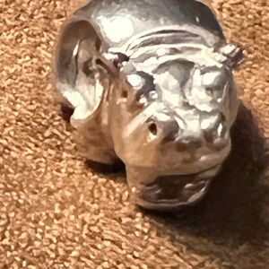 Retired Hippo Pandora S S charm